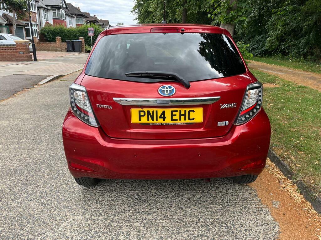 Toyota Yaris 1.5 Vvt-h Icon Plus Cvt Euro 5 PN14EHC Red #6