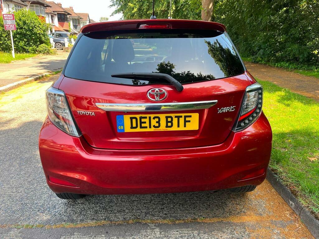 Toyota Yaris 1.33 Dual Vvt-i Trend Euro 5 Red #6