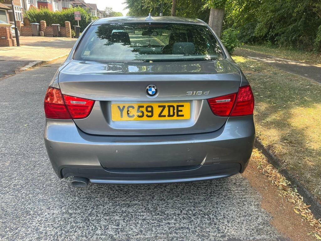 BMW 3 Series Saloon 2.0 318D M Sport Steptronic Euro 5 200 Blue #6