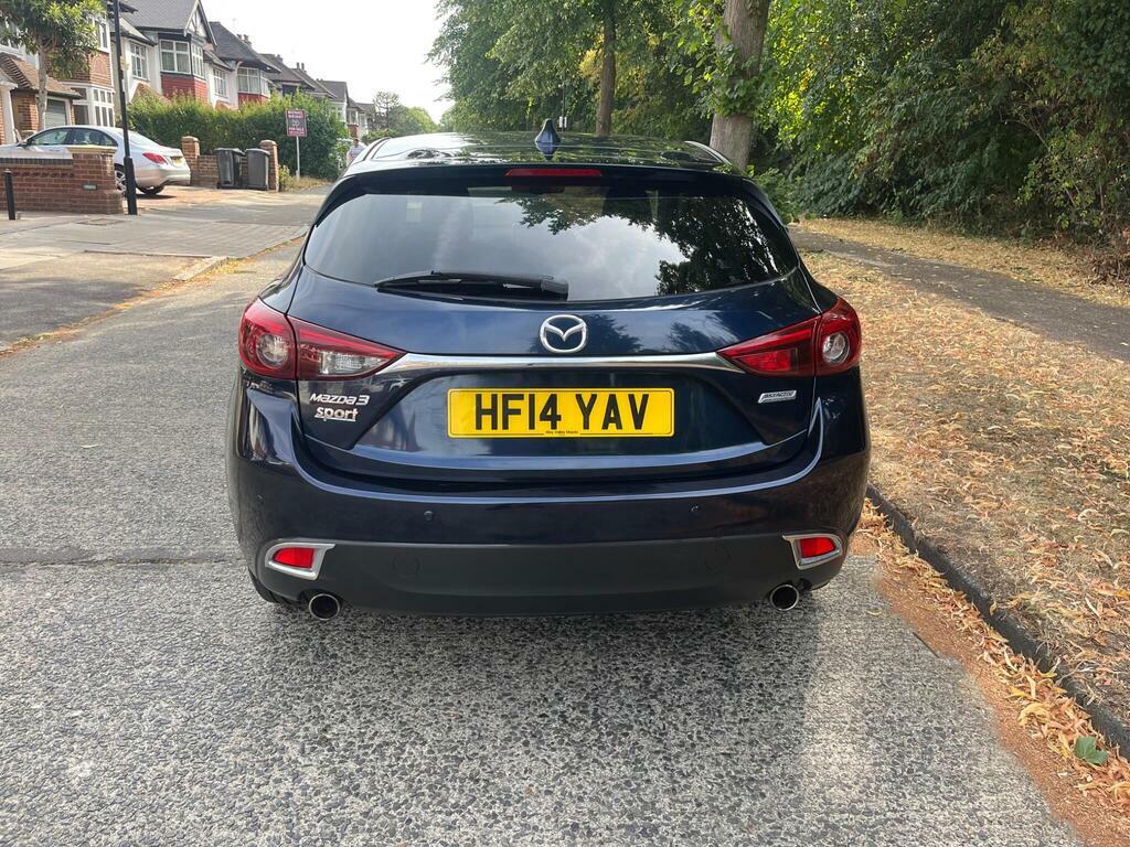 Mazda 3 2.0 Skyactiv-g Sport Nav Euro 5 S S Blue #4