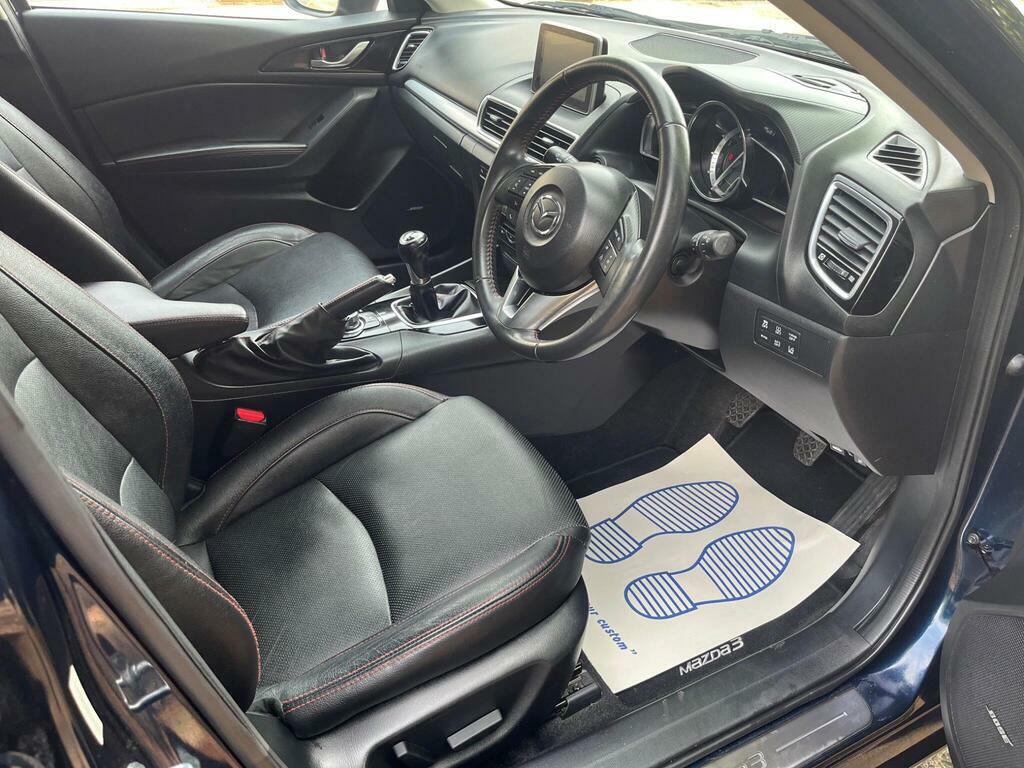 Mazda 3 2.0 Skyactiv-g Se-l Nav Fastback Euro 5 Ss Blue #7