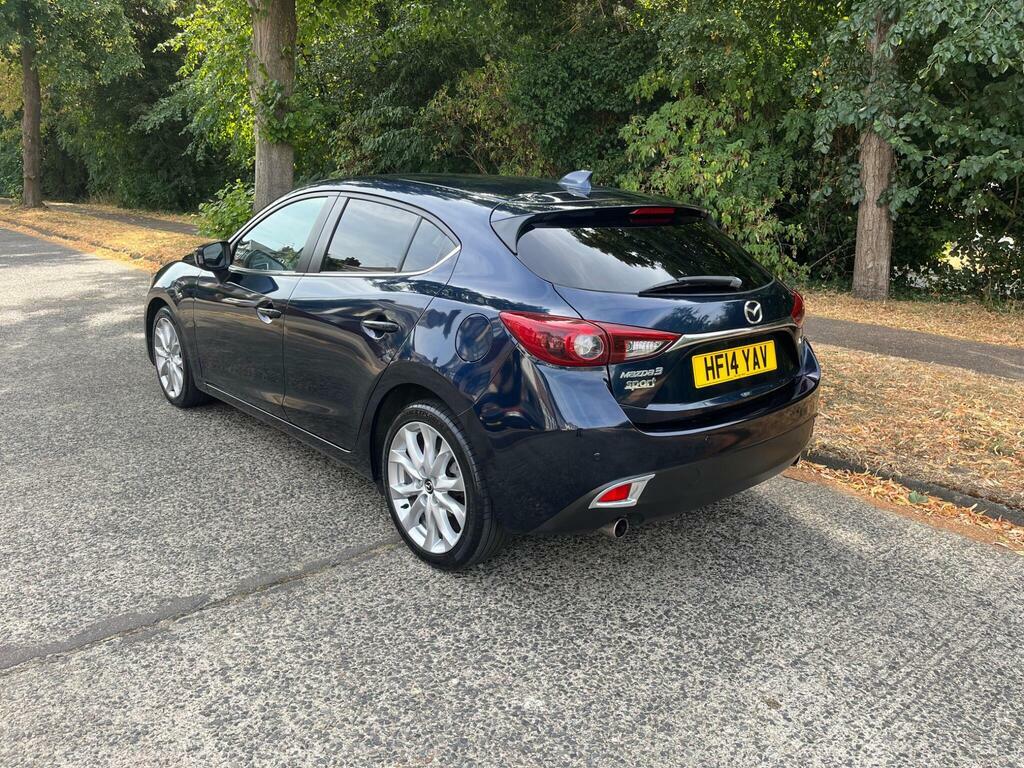Mazda 3 2.0 Skyactiv-g Sport Nav Euro 5 S S Blue #2