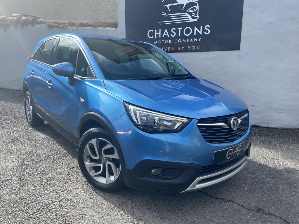 Vauxhall Crossland X Suv 1.5 Turbo D Ecotec Tech Line Nav 2018 Blue