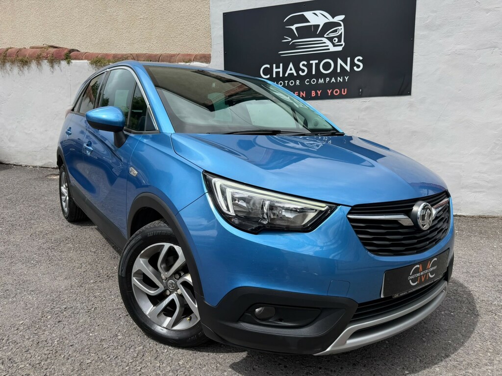 Vauxhall Crossland X Suv 1.5 Turbo D Ecotec Tech Line Nav 2018 Blue
