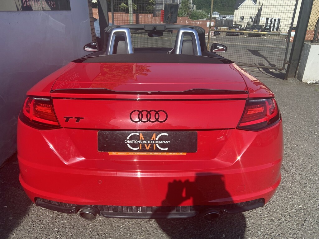 Audi TT Convertible 2.0 Tfsi Sport Roadster Euro 5 Ss 2 Red #4