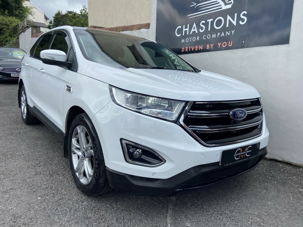 Ford Edge Suv 2.0 Tdci Titanium 2017 White #4