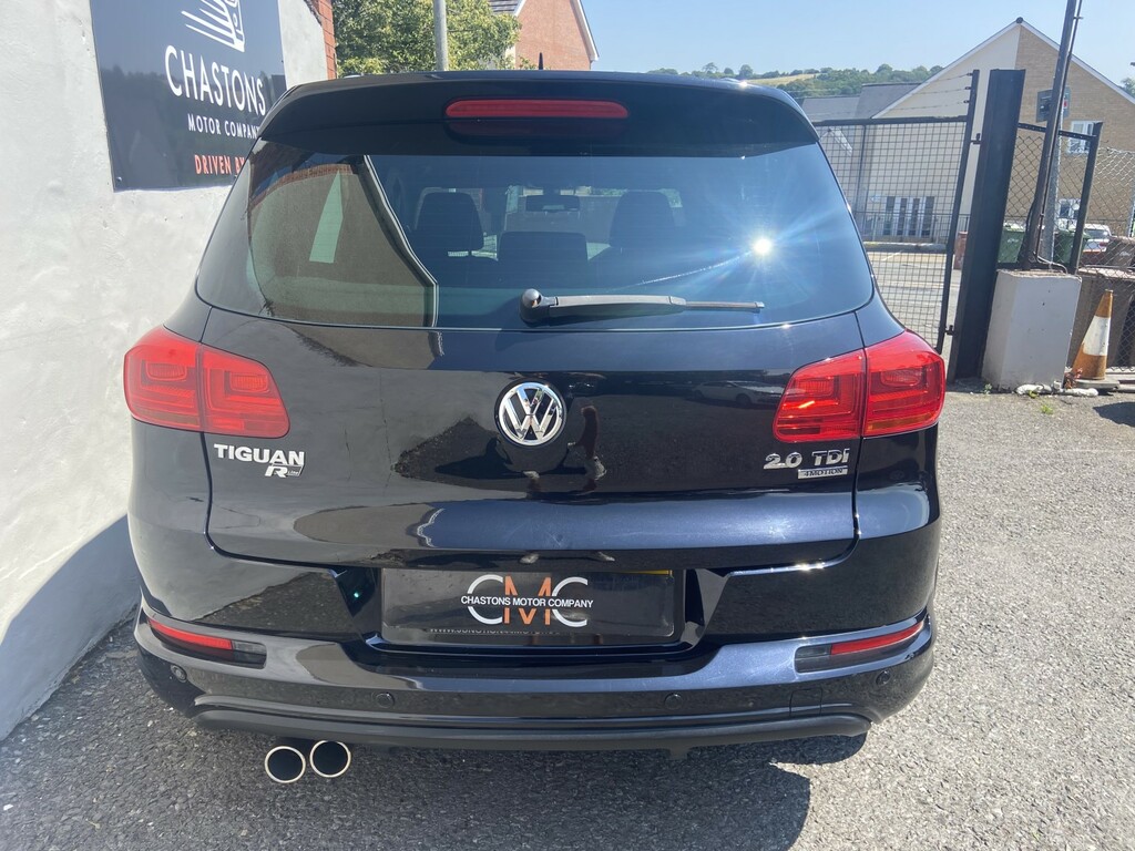 Volkswagen Tiguan Suv 2.0 Tdi Bluemotion Tech R-line 2013 VX63ZCU Black #3