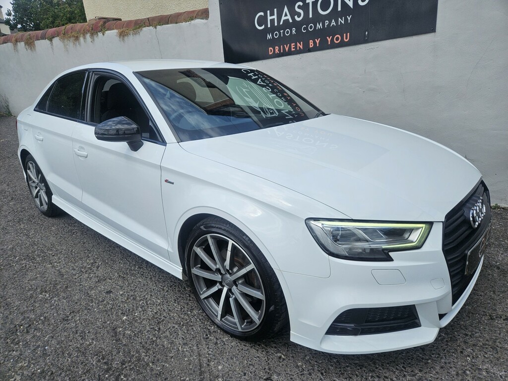 Audi A3 1.5 Tfsi Cod Black Edition White #2