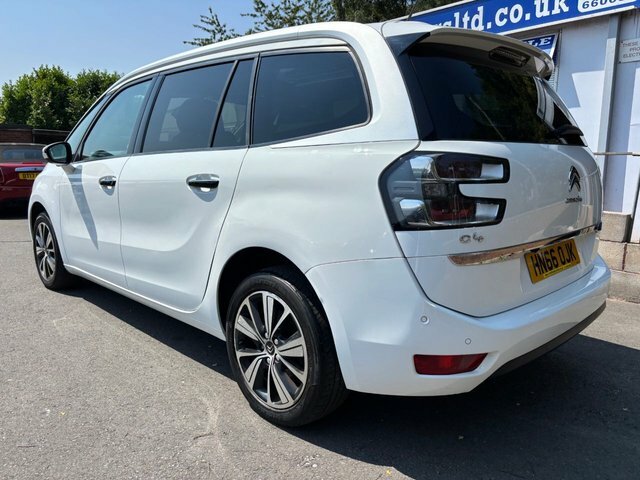 Citroen Grand C4 Picasso 1.6 Bluehdi Flair Mpv Euro 6 S White #6