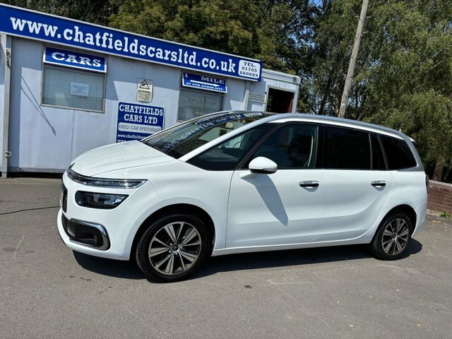 Citroen Grand C4 Picasso 1.6 Bluehdi Flair Mpv Euro 6 S White #2