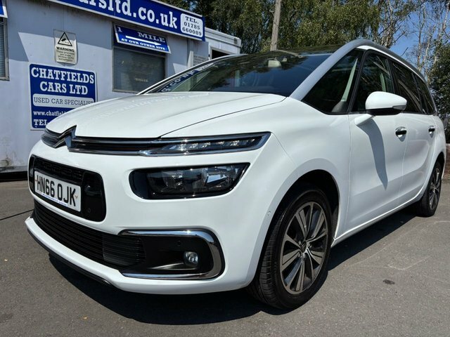 Citroen Grand C4 Picasso 1.6 Bluehdi Flair Mpv Euro 6 S White #4