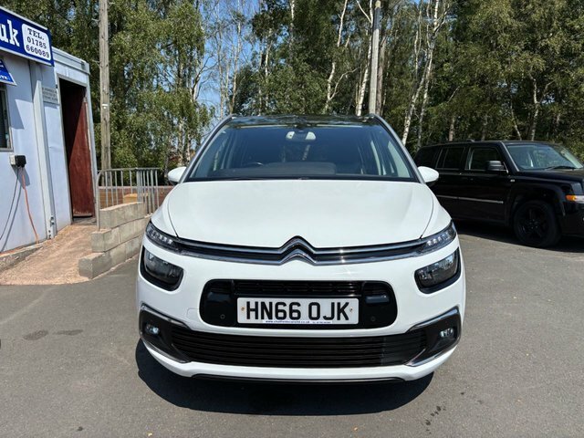 Citroen Grand C4 Picasso 1.6 Bluehdi Flair Mpv Euro 6 S White #3