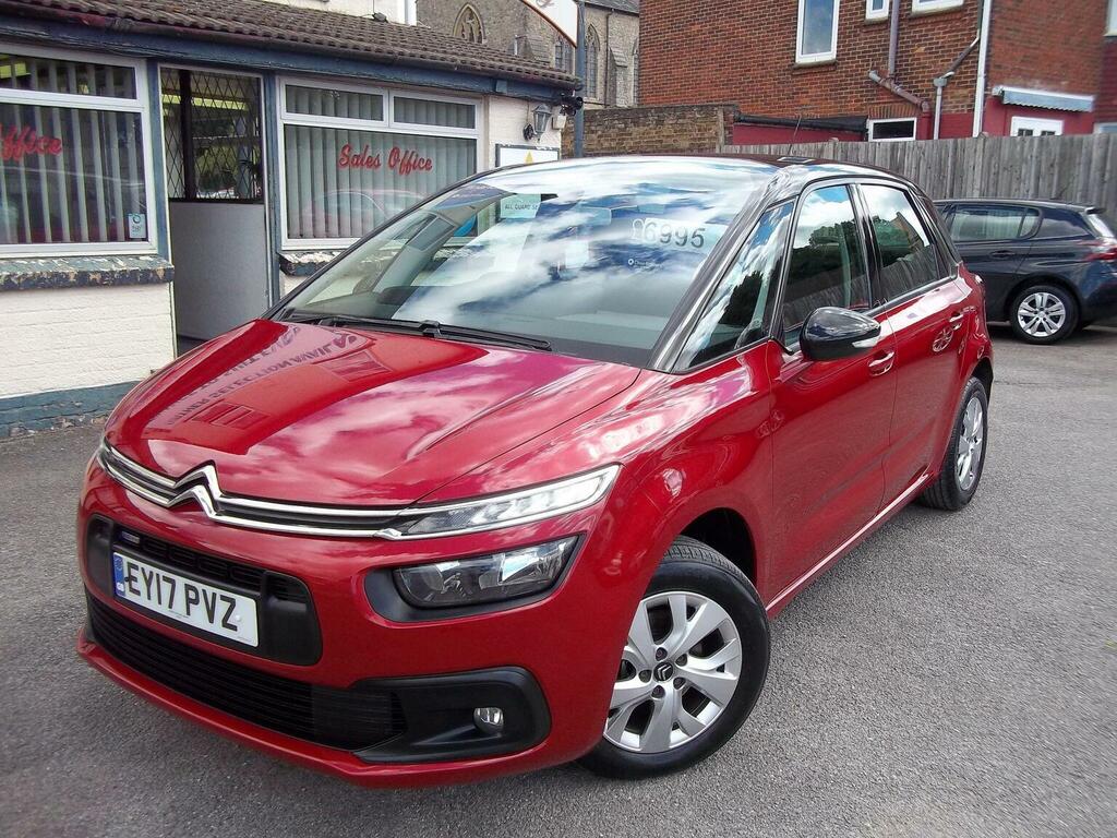Citroen C4 Picasso 1.2 Puretech Touch Edition Euro 6 Ss 2017 Red