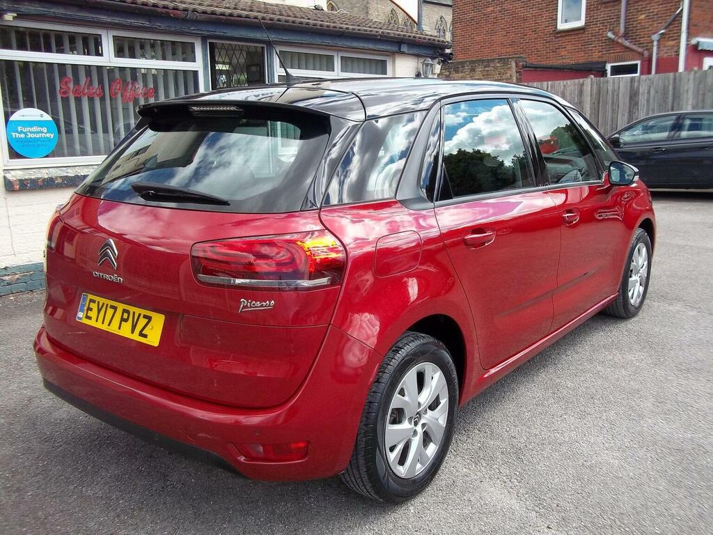 Citroen C4 Picasso 1.2 Puretech Touch Edition Euro 6 Ss 2017 Red #5