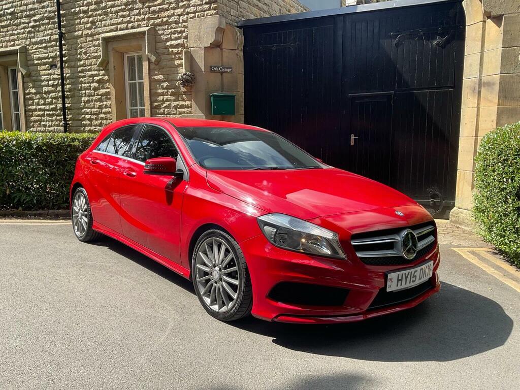 Mercedes-Benz A Class 1.5 A180 Cdi Amg Sport 7G-dct Euro 6 Ss HY15DKX Red