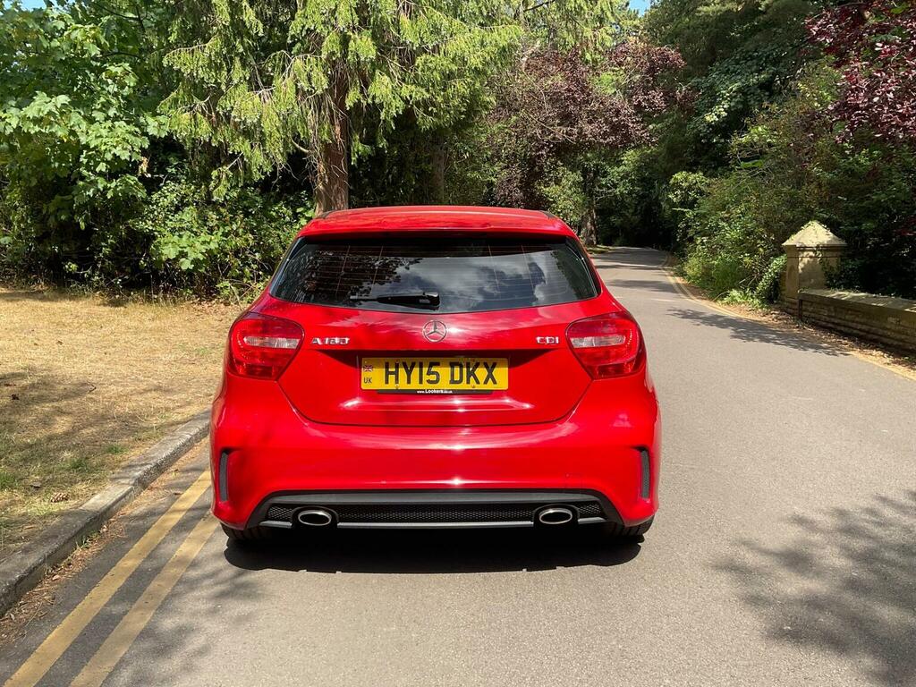 Mercedes-Benz A Class 1.5 A180 Cdi Amg Sport 7G-dct Euro 6 Ss HY15DKX Red #6