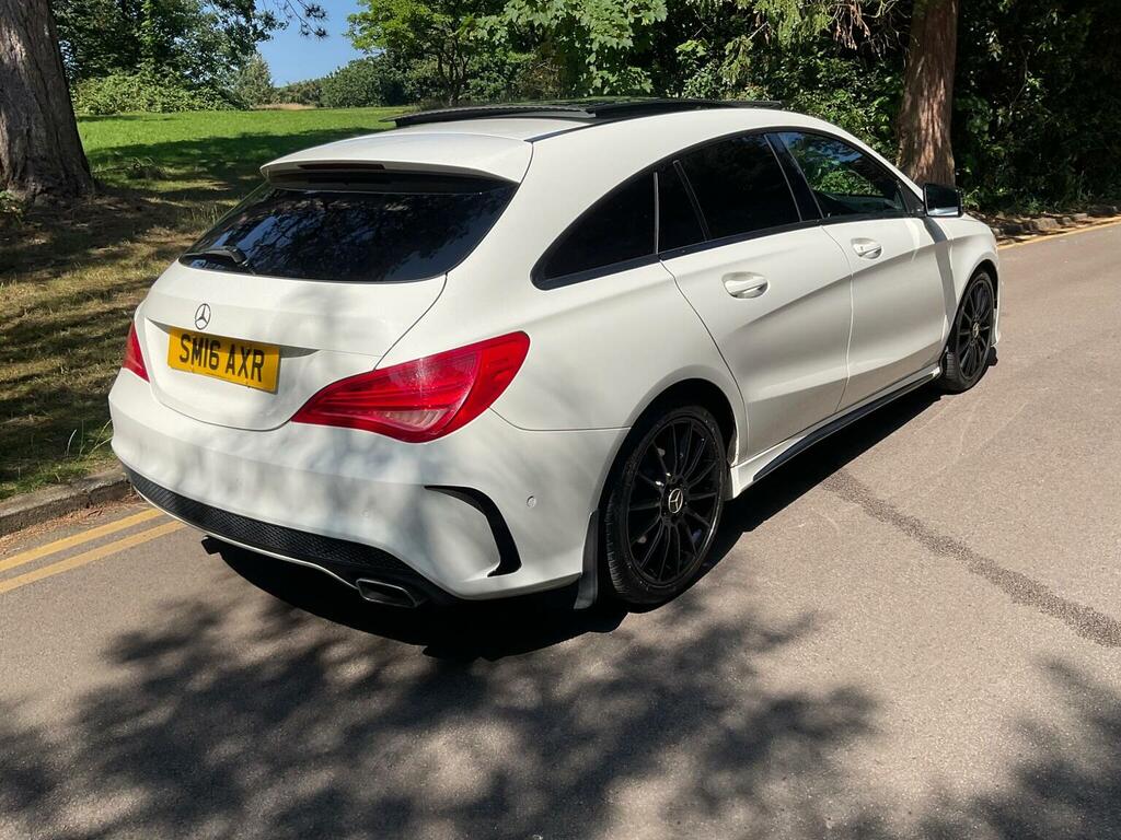 Mercedes-Benz CLA Class 2.1 Cla220d Amg Sport Shooting Brake 7G-dct Euro 6 White #6
