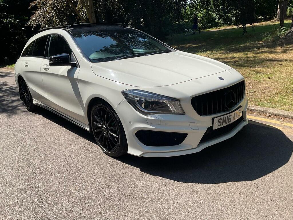 Mercedes-Benz CLA Class 2.1 Cla220d Amg Sport Shooting Brake 7G-dct Euro 6 White #3