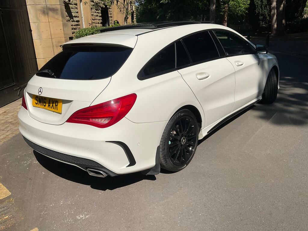 Mercedes-Benz CLA Class 2.1 Cla220d Amg Sport Shooting Brake 7G-dct Euro 6 White #2