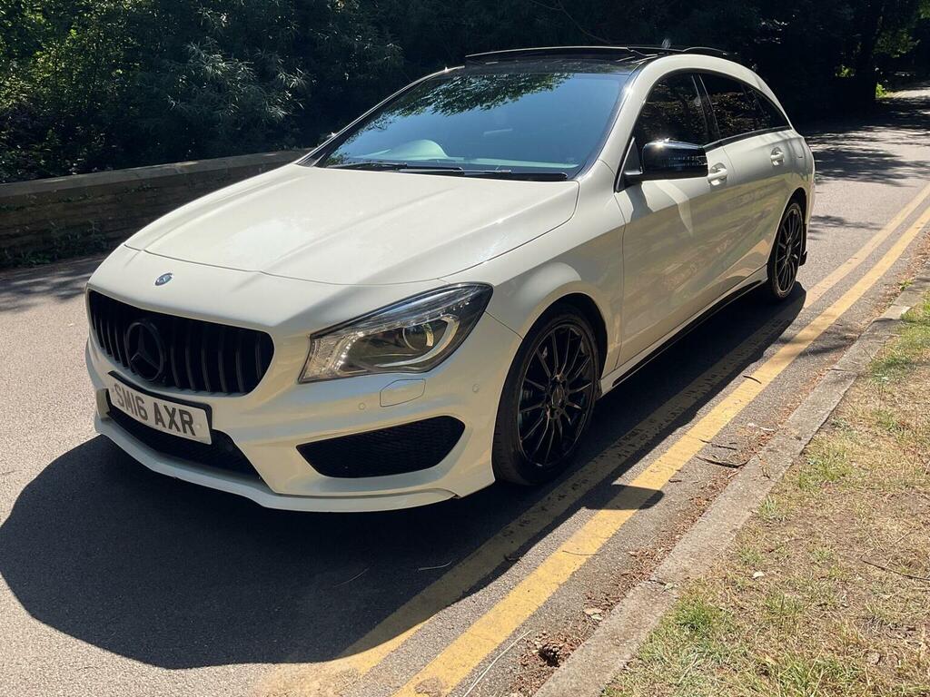 Mercedes-Benz CLA Class 2.1 Cla220d Amg Sport Shooting Brake 7G-dct Euro 6 White #5
