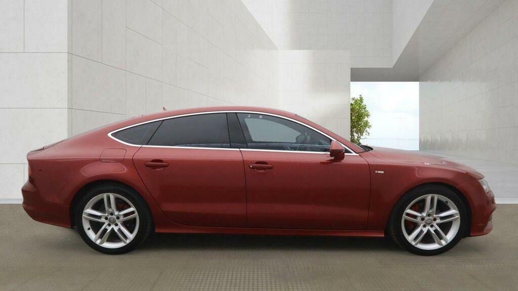 Audi A7 3.0 Tdi V6 S Line Sportback S Tronic Quattro Euro Red #6