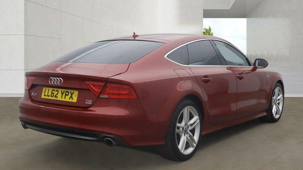Audi A7 3.0 Tdi V6 S Line Sportback S Tronic Quattro Euro Red #5