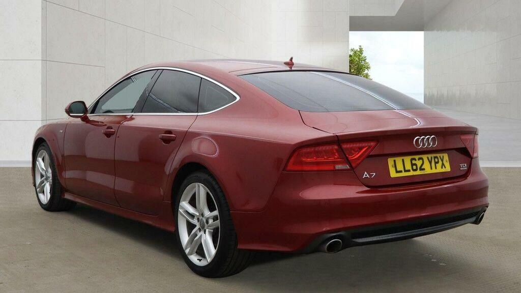 Audi A7 3.0 Tdi V6 S Line Sportback S Tronic Quattro Euro Red #4