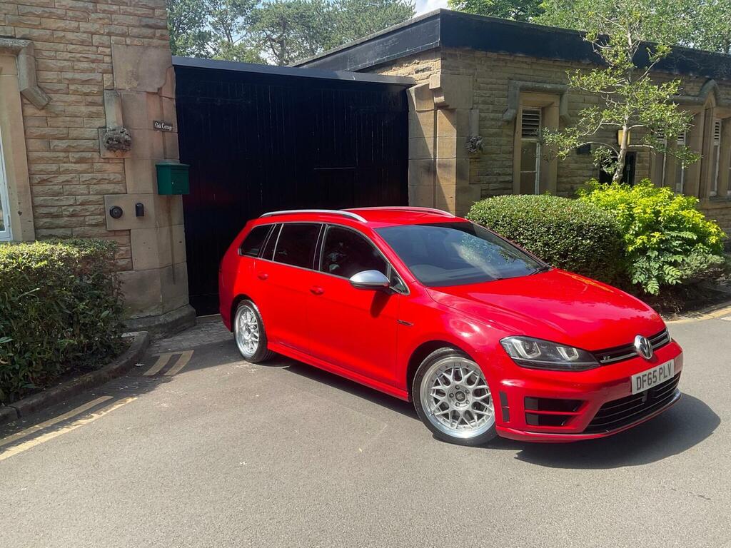 Volkswagen Golf 2.0 Tsi Bluemotion Tech R Dsg 4Motion Euro 6 Ss DF65PLV Red #5
