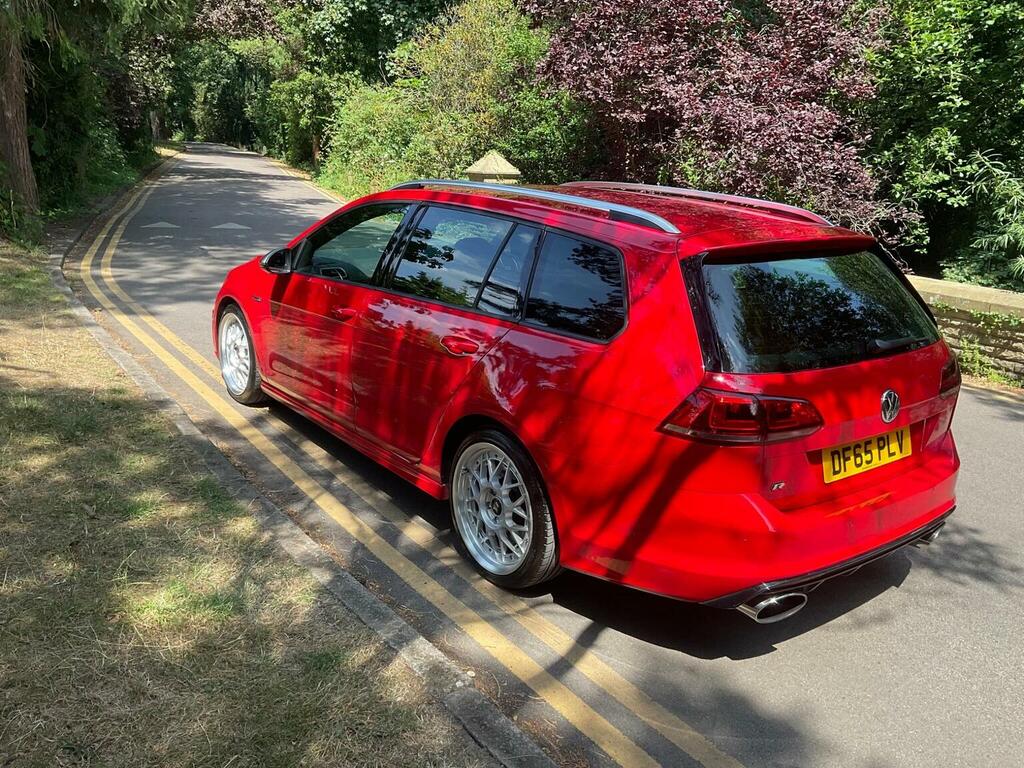 Volkswagen Golf 2.0 Tsi Bluemotion Tech R Dsg 4Motion Euro 6 Ss DF65PLV Red #3