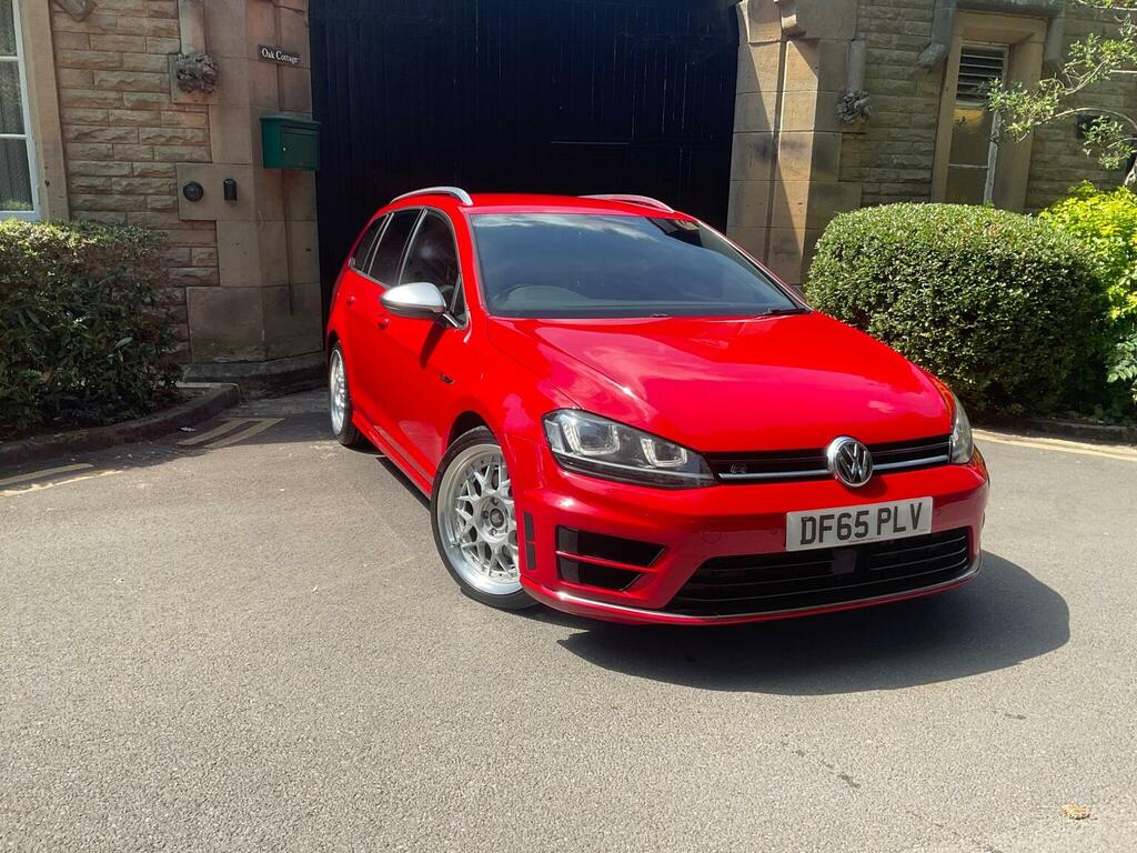 Volkswagen Golf 2.0 Tsi Bluemotion Tech R Dsg 4Motion Euro 6 Ss Red