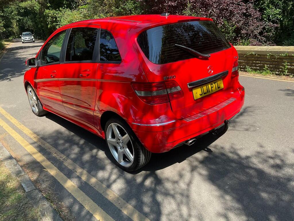 Mercedes-Benz B Class 2.0 B180 Cdi Sport Cvt Red #4