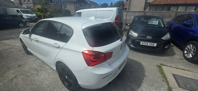 BMW 1 Series 118I Sport White #5