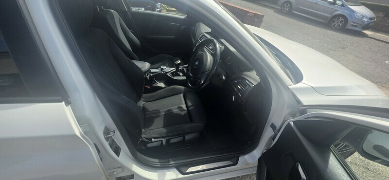 BMW 1 Series White #9