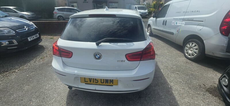 BMW 1 Series 118I Sport White #6