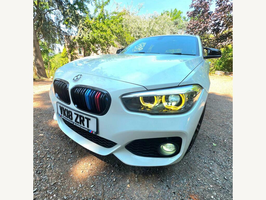 BMW 1 Series 2.0 118D M Sport Shadow Edition Euro 6 S S VK18ZRT White #3