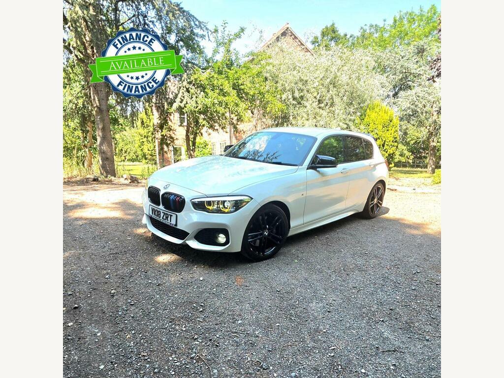 BMW 1 Series 2.0 118D M Sport Shadow Edition Euro 6 S S VK18ZRT White