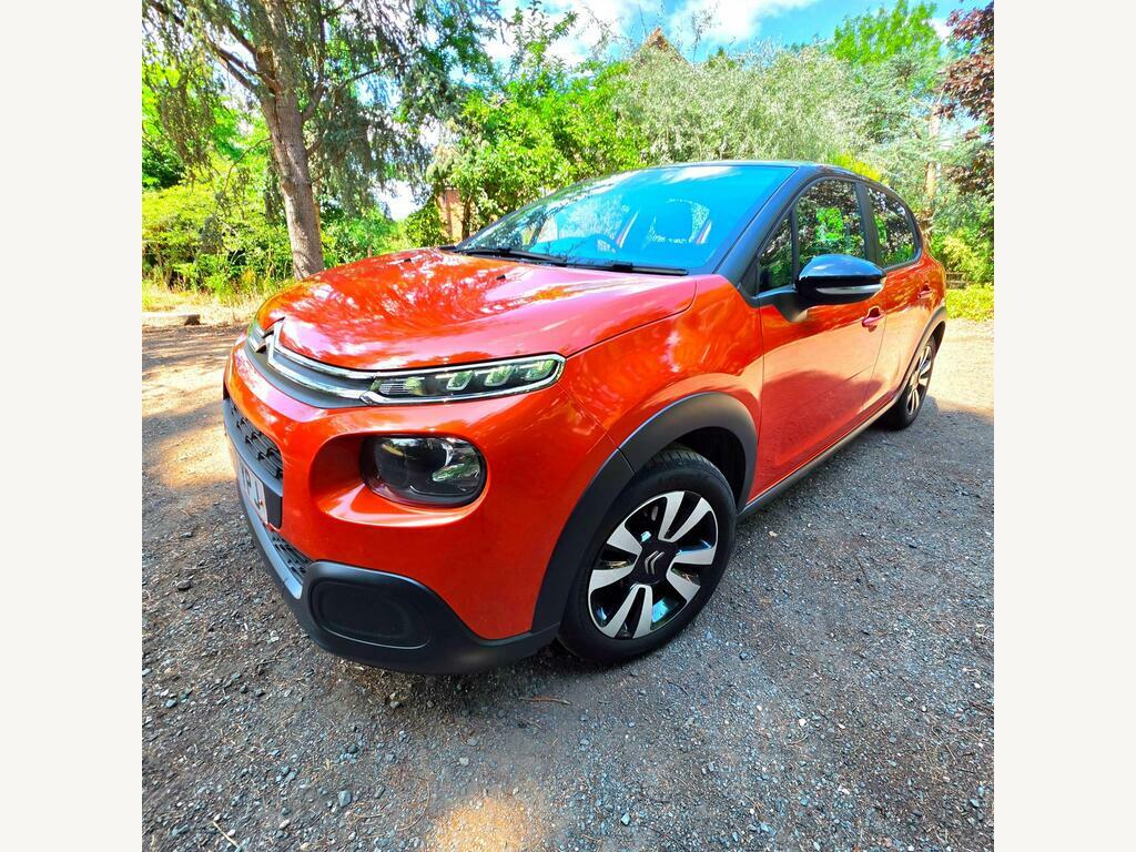 Citroen C3 1.2 Puretech Feel Euro 6 Orange #4