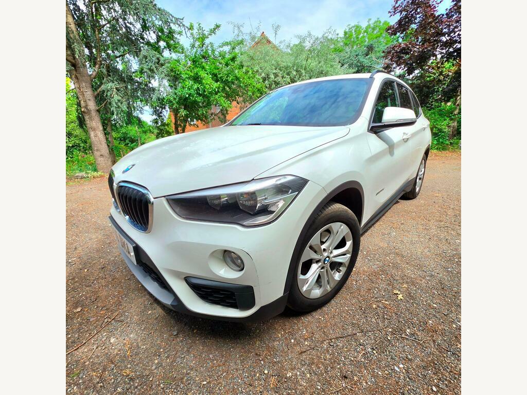 BMW X1 2.0 18D Se Sdrive Euro 6 S S White #3