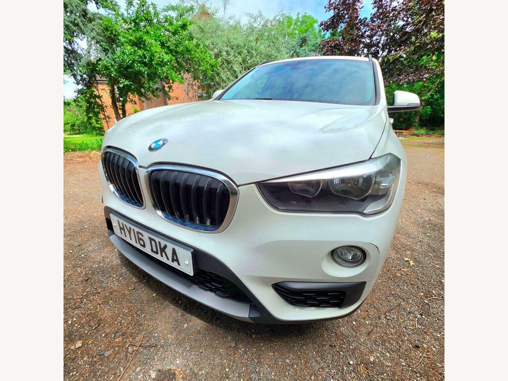 BMW X1 2.0 18D Se Sdrive Euro 6 S S White #2