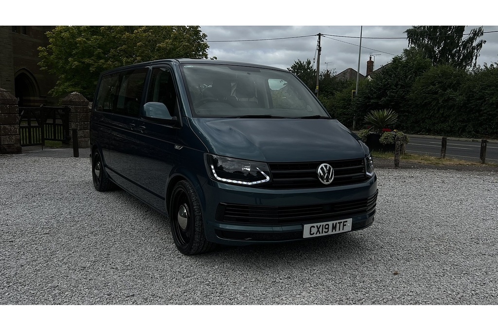 Volkswagen Transporter Shuttle 2.0 Tdi Se Fwd Lwb Euro 6 Ss Grey #14
