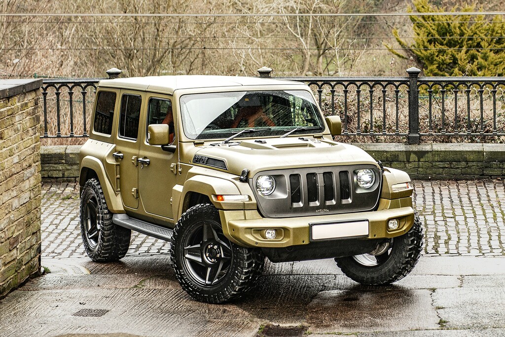 Jeep Wrangler Petrol Green