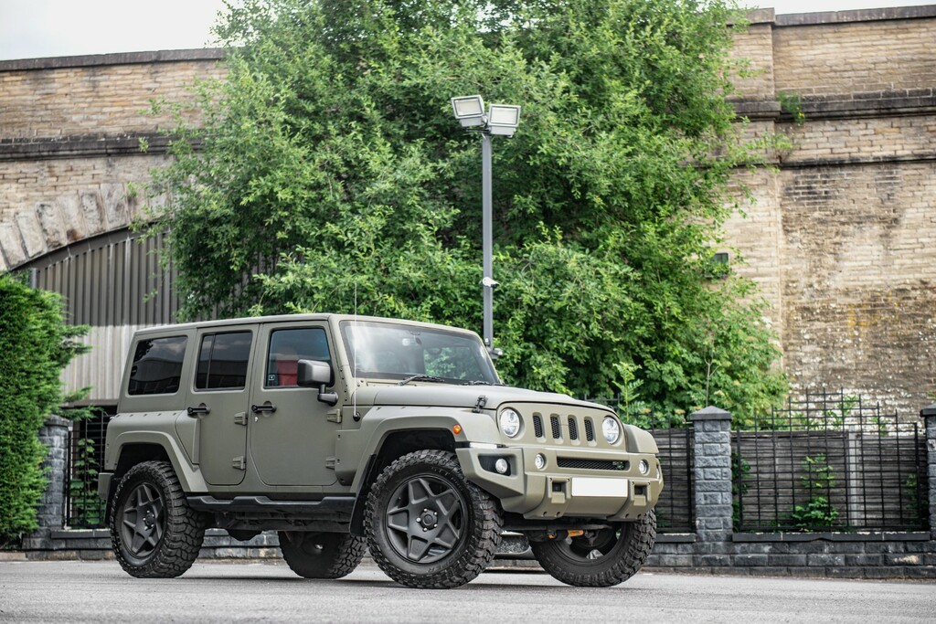 Jeep Wrangler Petrol Green