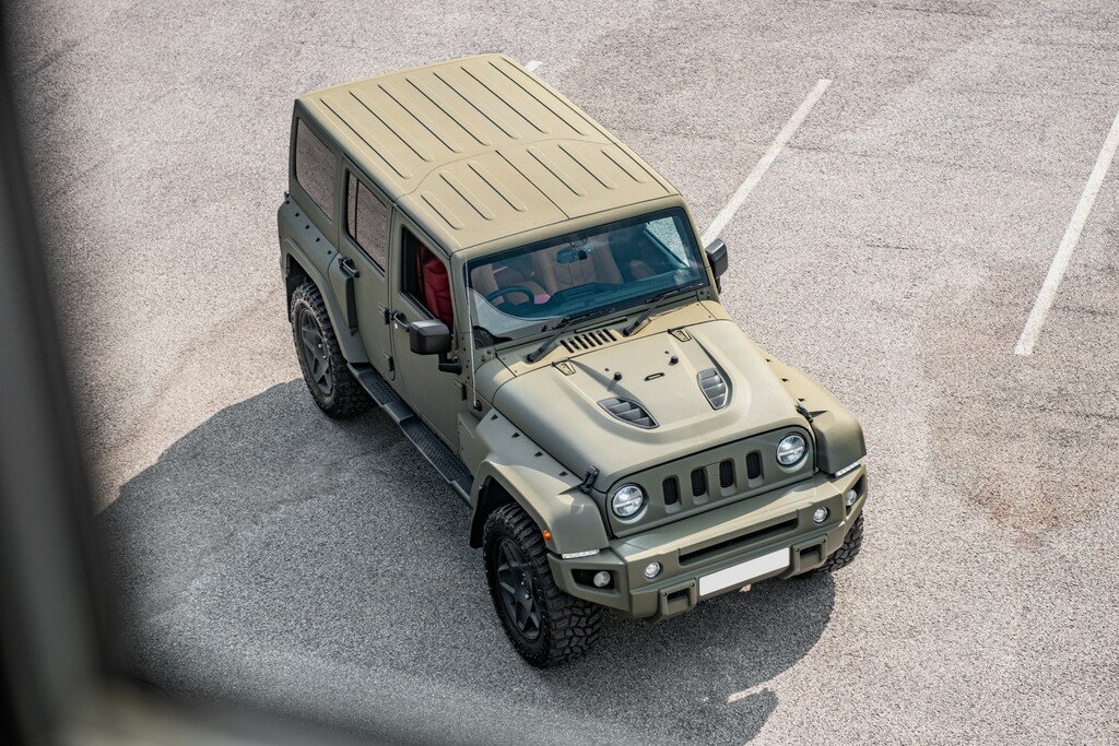 Jeep Wrangler Petrol Green #4