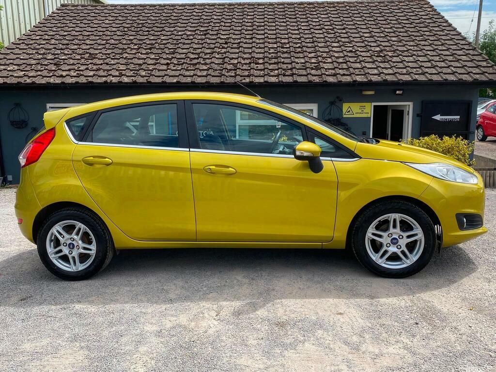 Ford Fiesta 1.25 Zetec Yellow #4