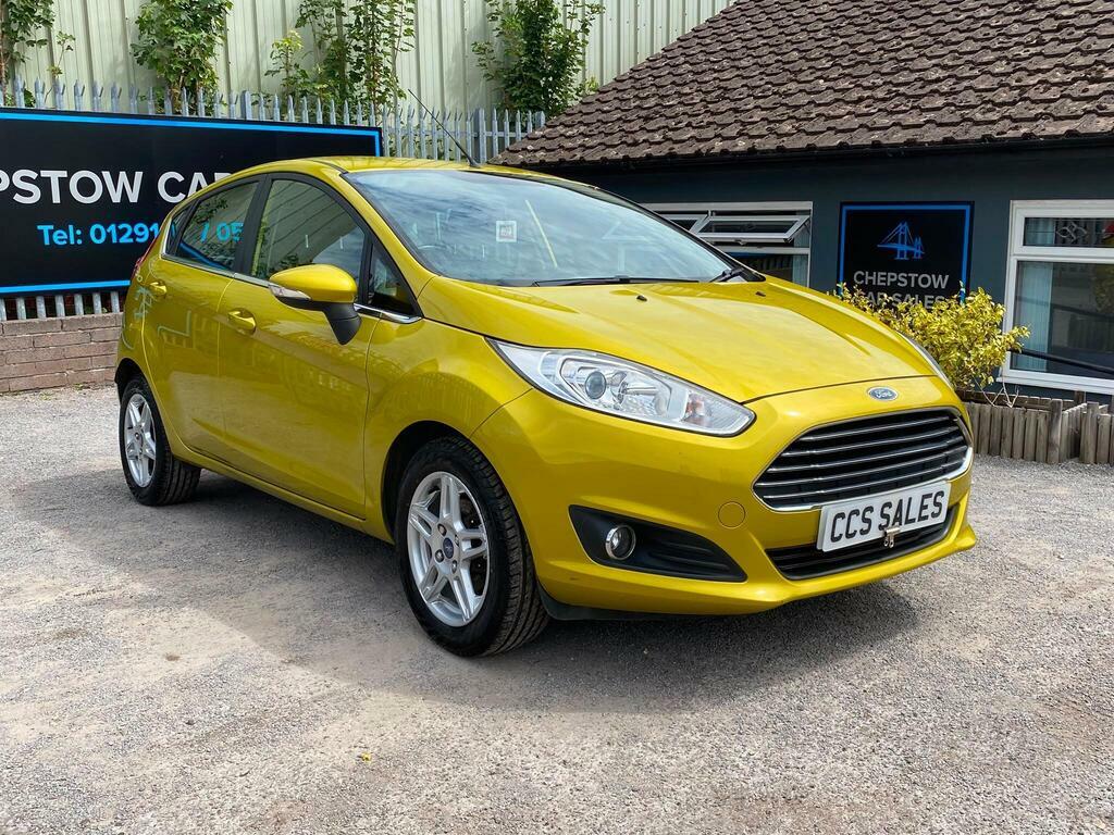 Ford Fiesta 1.25 Zetec Yellow