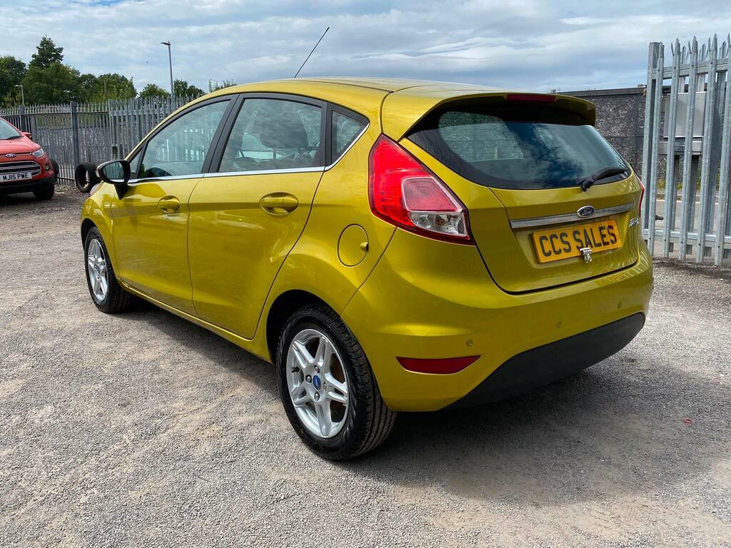 Ford Fiesta 1.25 Zetec Yellow #5
