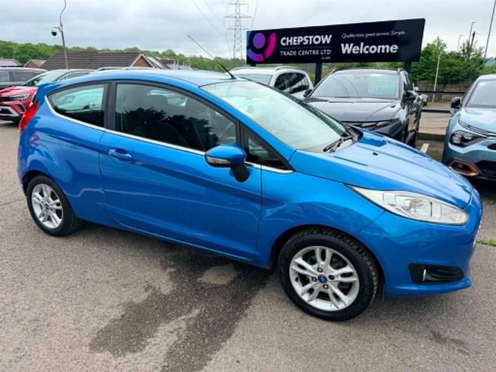 Ford Fiesta 1.25 Zetec Euro 5 EK64BVY Blue