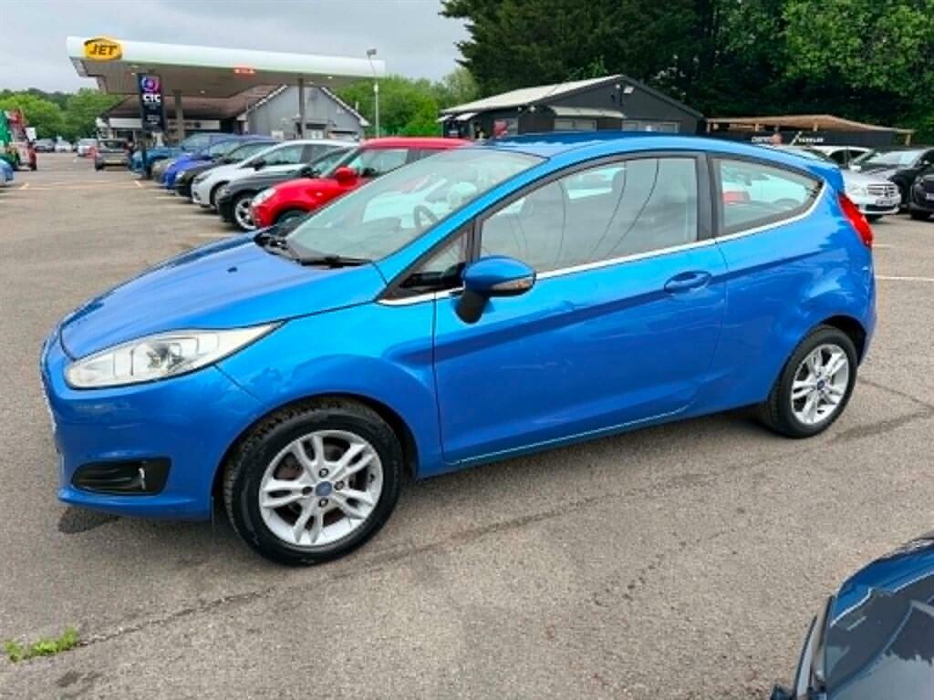 Ford Fiesta 1.25 Zetec Euro 5 EK64BVY Blue #4