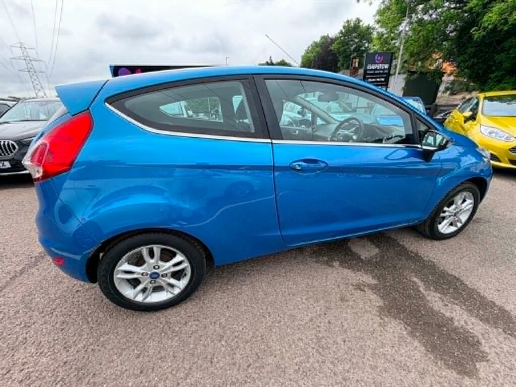 Ford Fiesta 1.25 Zetec Euro 5 EK64BVY Blue #2