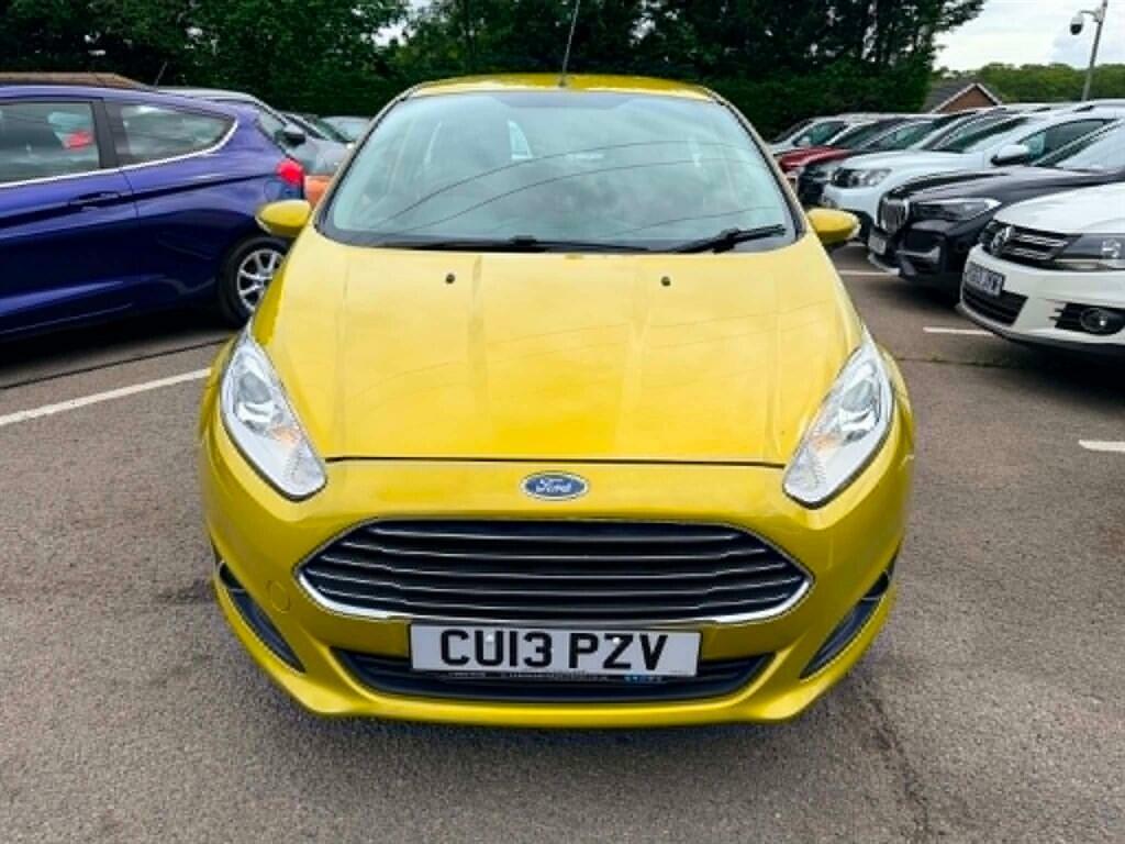 Ford Fiesta 1.5 Tdci Zetec Euro 5 Yellow #6